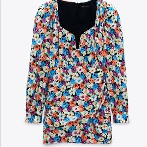 Zara Floral print Dress